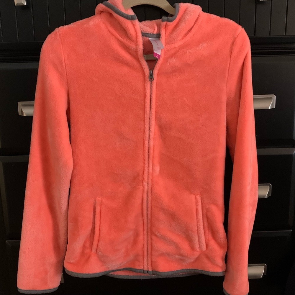 Neon Pink Fuzzy Jacket